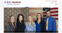 Desktop Screenshot of myusainsurance.net